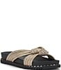 Jessica Simpson Cilleva Rhinestone Knotted Slide Sandals - Image 1