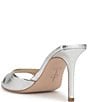 Jessica Simpson Dravie Metallic Embossed Slide Dress Sandals - Image 4