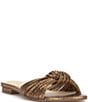 Jessica Simpson Dydra Embossed Knotted Flat Sandals - Image 1