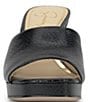 Jessica Simpson Elyzza Embossed Platform Block Heel Square Toe Slide Sandals - Image 5