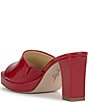 Jessica Simpson Elyzza Patent Platform Block Heel Square Toe Slide Sandals - Image 4