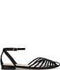 Jessica Simpson Eulean Embossed Strappy Caged Ankle Wrap Flats - Image 3