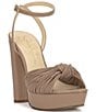 Jessica Simpson Immie Ankle Strap Platform Dress Sandals - Image 1