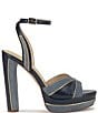 Jessica Simpson Ivrae Embossed Platform Dress Sandals - Image 2