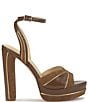 Jessica Simpson Ivrae Embossed Platform Dress Sandals - Image 4