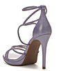 Color:Lavender Rose - Image 4 - Jaeya Rhinestone Ankle Strap Strappy Dress Sandals