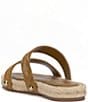 Color:Saddle Ranch - Image 4 - Jasdin Suede Two Strap Platform Slide Sandals