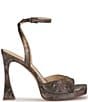 Jessica Simpson Jixte Metallic Platform Dress Sandals - Image 2