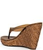 Jessica Simpson Jyseta Clear Thong Raffia Wedge Sandals - Image 3