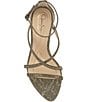Jessica Simpson Kaliye Glitter Strappy Rhinestone Embellished Dress Sandals - Image 5