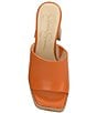 Color:Tangerine - Image 6 - Kashet Cork Heel Platform Sandals