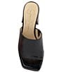 Color:Black - Image 6 - Kashet Snake Embossed Platform Sandals