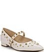 Color:Off White - Image 1 - Kiann Studded Pointed Toe Flats