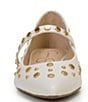 Color:Off White - Image 4 - Kiann Studded Pointed Toe Flats