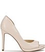 Jessica Simpson Kimli Snake Embossed Peep Toe Pumps - Image 2