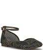 Jessica Simpson Laelli Camo Print Ankle Strap Ballet Flats - Image 1