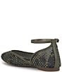 Jessica Simpson Laelli Camo Print Ankle Strap Ballet Flats - Image 6
