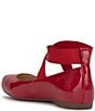 Color:Red Muse - Image 4 - Mandalaye Patent Square-Toe Ballet Flats