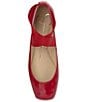Color:Red Muse - Image 6 - Mandalaye Patent Square-Toe Ballet Flats
