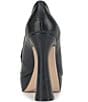 Jessica Simpson Nanelie Crinkle Leather Block Heel Platform Loafer Pumps - Image 3