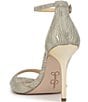 Jessica Simpson Nelira Metallic Ankle Wrap Dress Sandals - Image 3