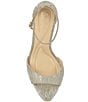 Jessica Simpson Nelira Metallic Ankle Wrap Dress Sandals - Image 5