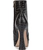 Jessica Simpson Nerix Crocodile Embossed Patent Platform Booties - Image 4