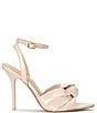 Color:Chalk - Image 2 - Neveny Patent Knotted Dress Sandals