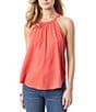 Color:Rose Of Sharon - Image 1 - Nyre Sleeveless Knit Tank Top