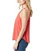 Color:Rose Of Sharon - Image 3 - Nyre Sleeveless Knit Tank Top