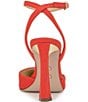 Jessica Simpson Ocanna Linen Ankle Wrap Pointed Toe Pumps - Image 3