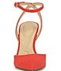 Jessica Simpson Ocanna Linen Ankle Wrap Pointed Toe Pumps - Image 5