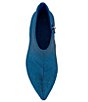 Color:Blue Hour - Image 6 - Odeda2 Rhinestone Embellishment Platform Booties