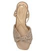 Color:Champagne - Image 6 - Ohela Rhinestone Dress Sandals