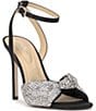 Color:Black - Image 1 - Ohela Rhinestone Dress Sandals