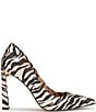 Jessica Simpson Omissia Zebra Print Pointed Toe Pumps - Image 2