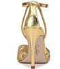 Jessica Simpson Paveri Décolleté Donna Vernice Crinkle Golden Lemon: Tacco A Spillo 9,9 Cm, Punta A Mandorla, 36 EU