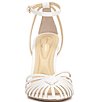 Jessica Simpson Paveri Lizard Embossed Strappy Caged Ankle Strap Pumps - Image 5