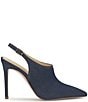 Jessica Simpson Pavie Denim Pointed Toe Heeled Mules - Image 2