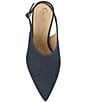 Jessica Simpson Pavie Denim Pointed Toe Heeled Mules - Image 5