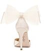 Color:Off White - Image 3 - Phindies Oversized Tulle Bow Dress Pumps