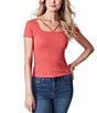 Color:Baked Apple - Image 1 - Pippa Knit Strappy Top