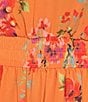 Color:Autumn Sunset - Image 3 - Plus Size Althea Floral Print Angel Sleeve Maxi Dress