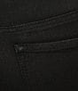 Color:Black Coated - Image 4 - Plus Size Charmed Fitted Stretch Flare Jeans