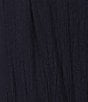 Color:Night Sky - Image 3 - Plus Size Nadia Square Neck Lace Detail Elbow Sleeve Side Pocket Wide-Leg Belted Jumpsuit