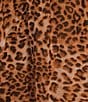 Color:Cameo Rose/Panther - Image 3 - Plus Size Tabatha Animal Printed V-Neck Long Sleeve Tiered Maxi Dress