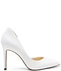 Color:White Leather - Image 2 - Prizma Leather d'Orsay Pumps