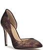Jessica Simpson Prizma Embossed Ombre d'Orsay Pumps - Image 1