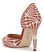 Jessica Simpson Prizma Patterned Raffia d'Orsay Pumps - Image 3