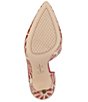 Jessica Simpson Prizma Patterned Raffia d'Orsay Pumps - Image 6
